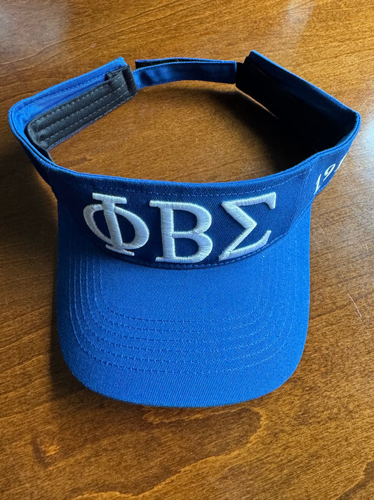 Phi Beta Sigma Visor
