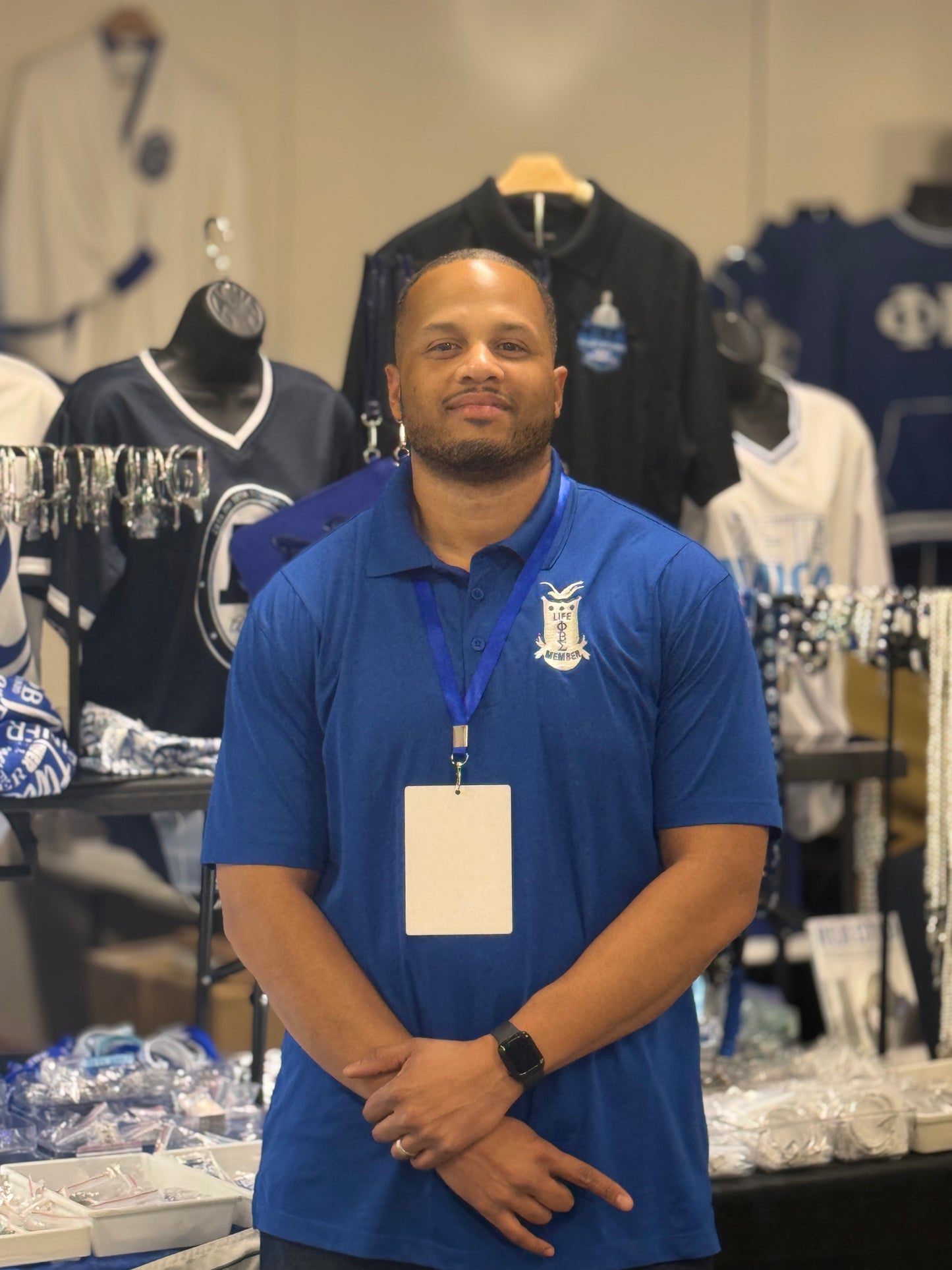 Phi Beta Sigma LM Polo (Royal w/LM Logo)