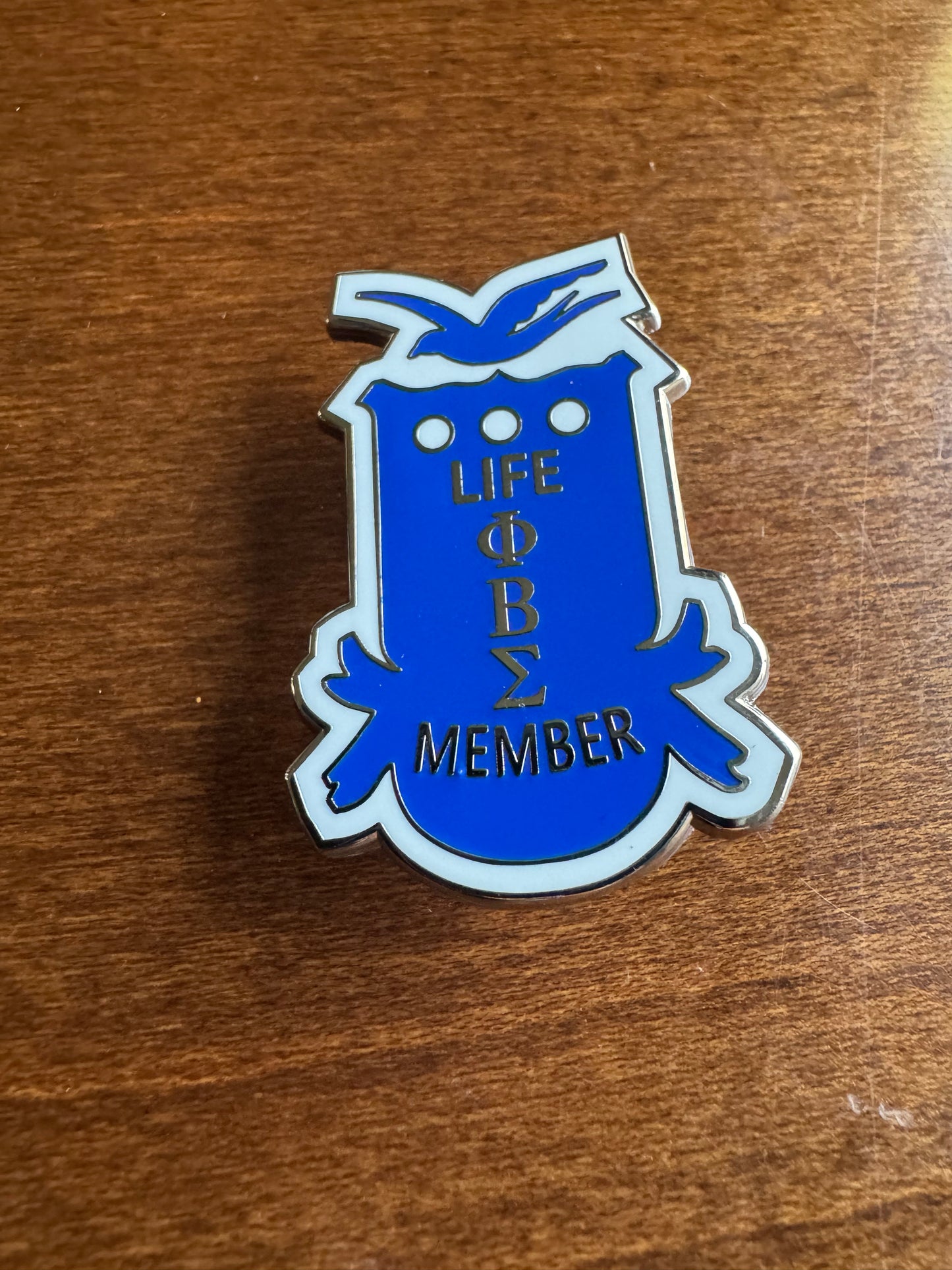 Phi Beta Sigma Life Member Lapel Pin