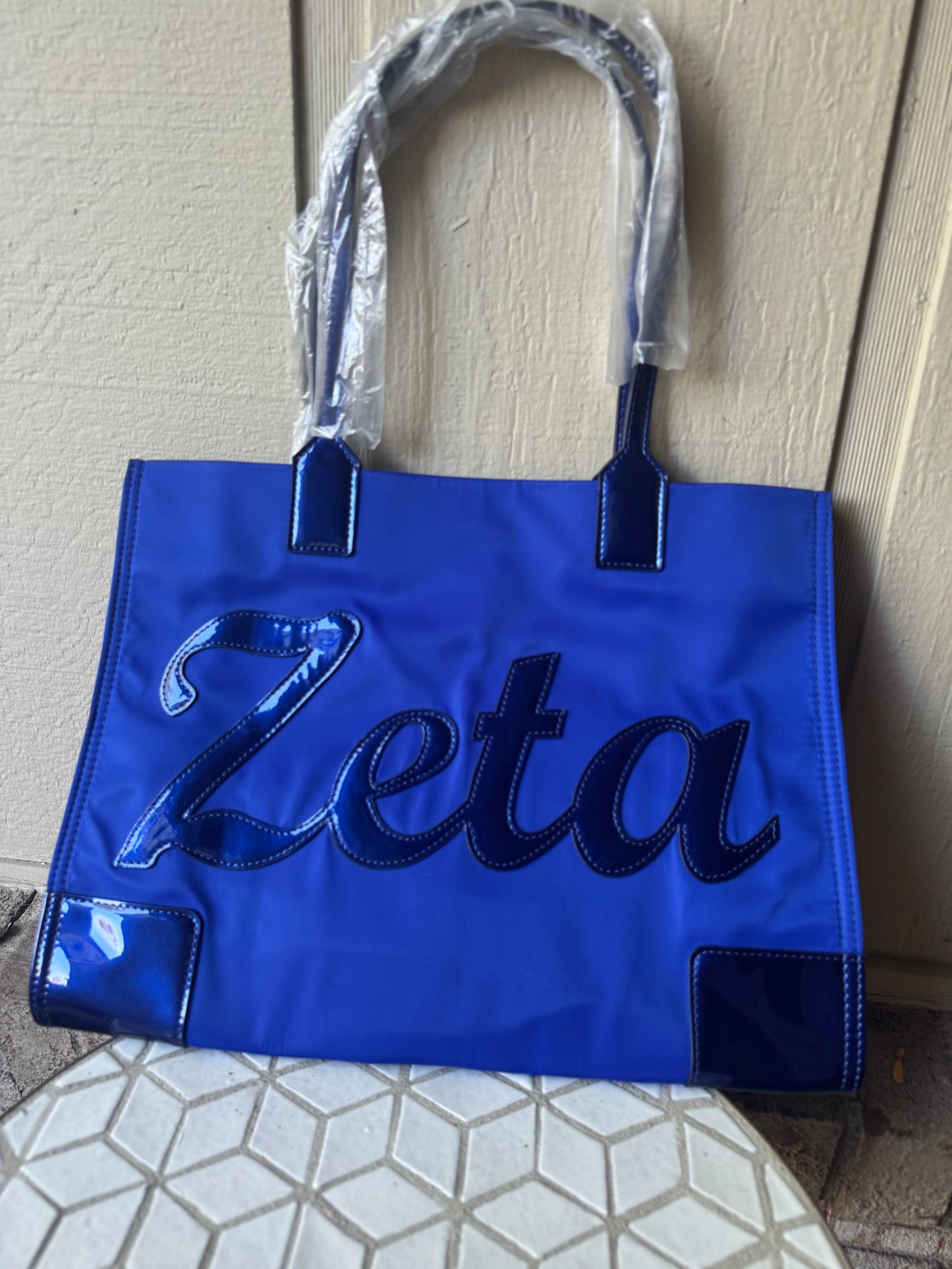 Zeta Nylon Tote Bag