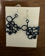 Load image into Gallery viewer, Blue Jazzy Earrings
