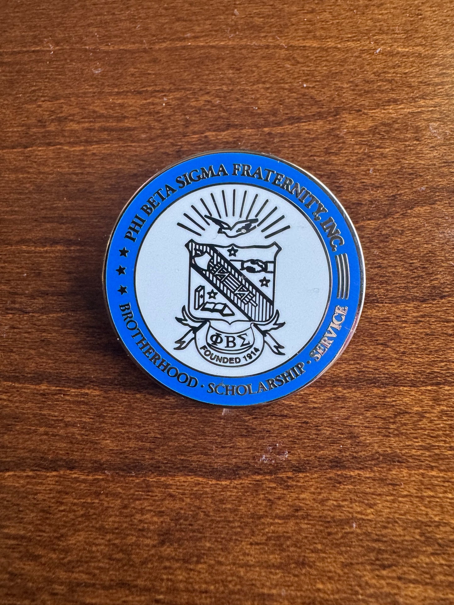 Sigma Seal lapel pin
