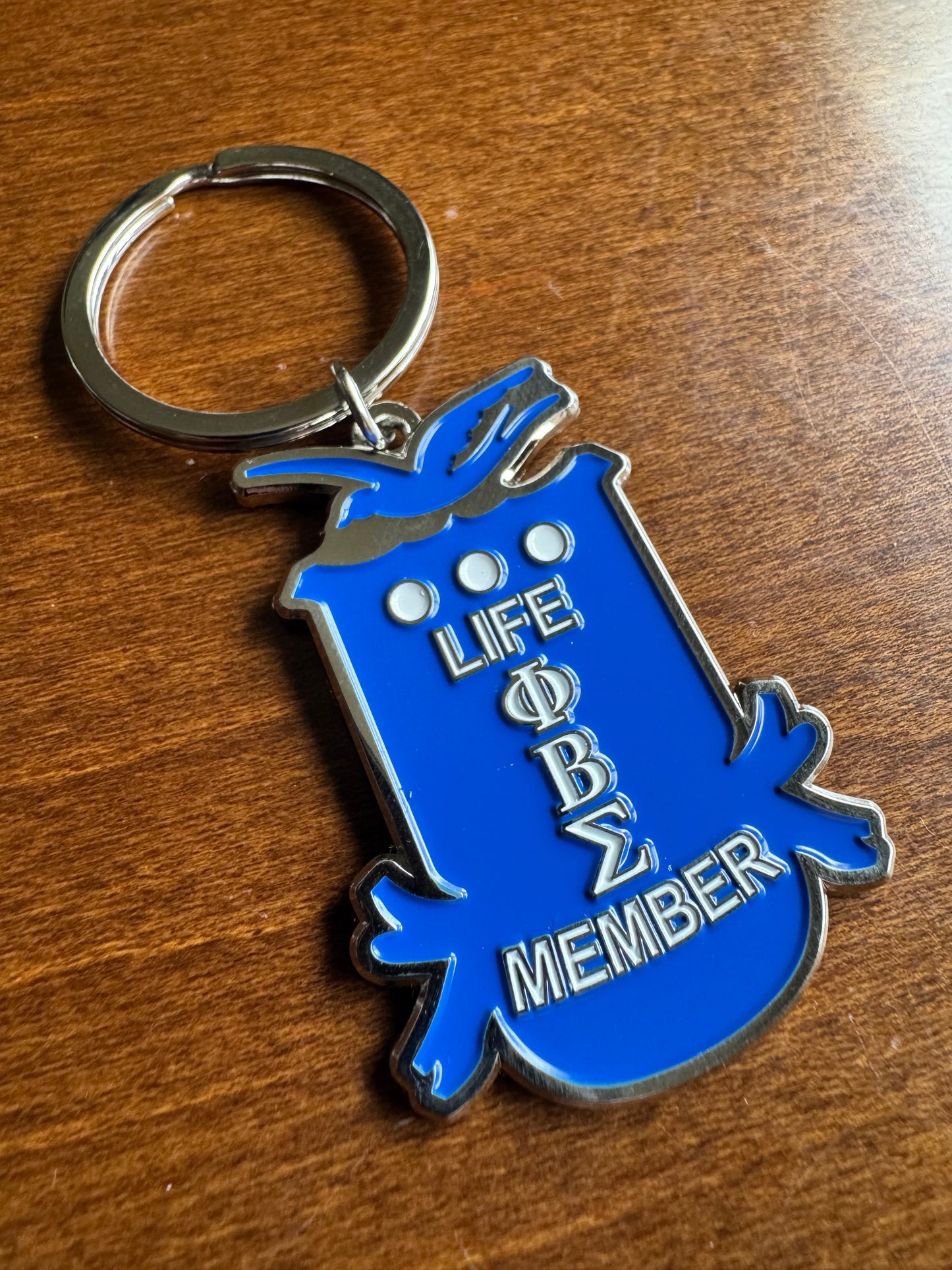 Phi Beta Sigma Life Member Key Chain