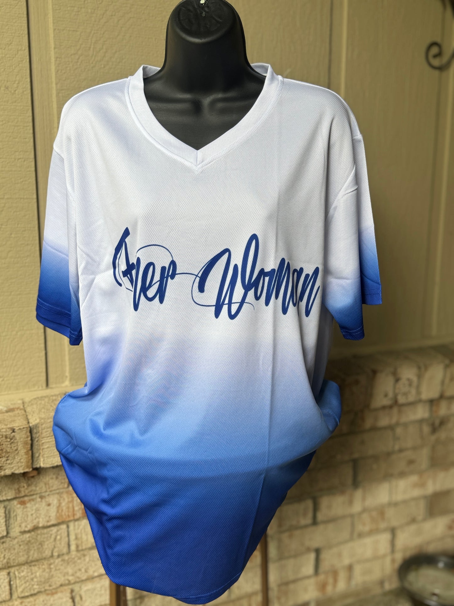 White Short Sleeve Finer Woman Jersey