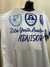 Load image into Gallery viewer, Zeta Youth Auxiliaries ADVISOR Jersey
