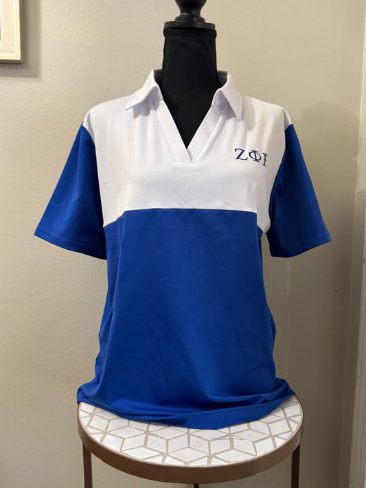 Two Tone Polo Shirt