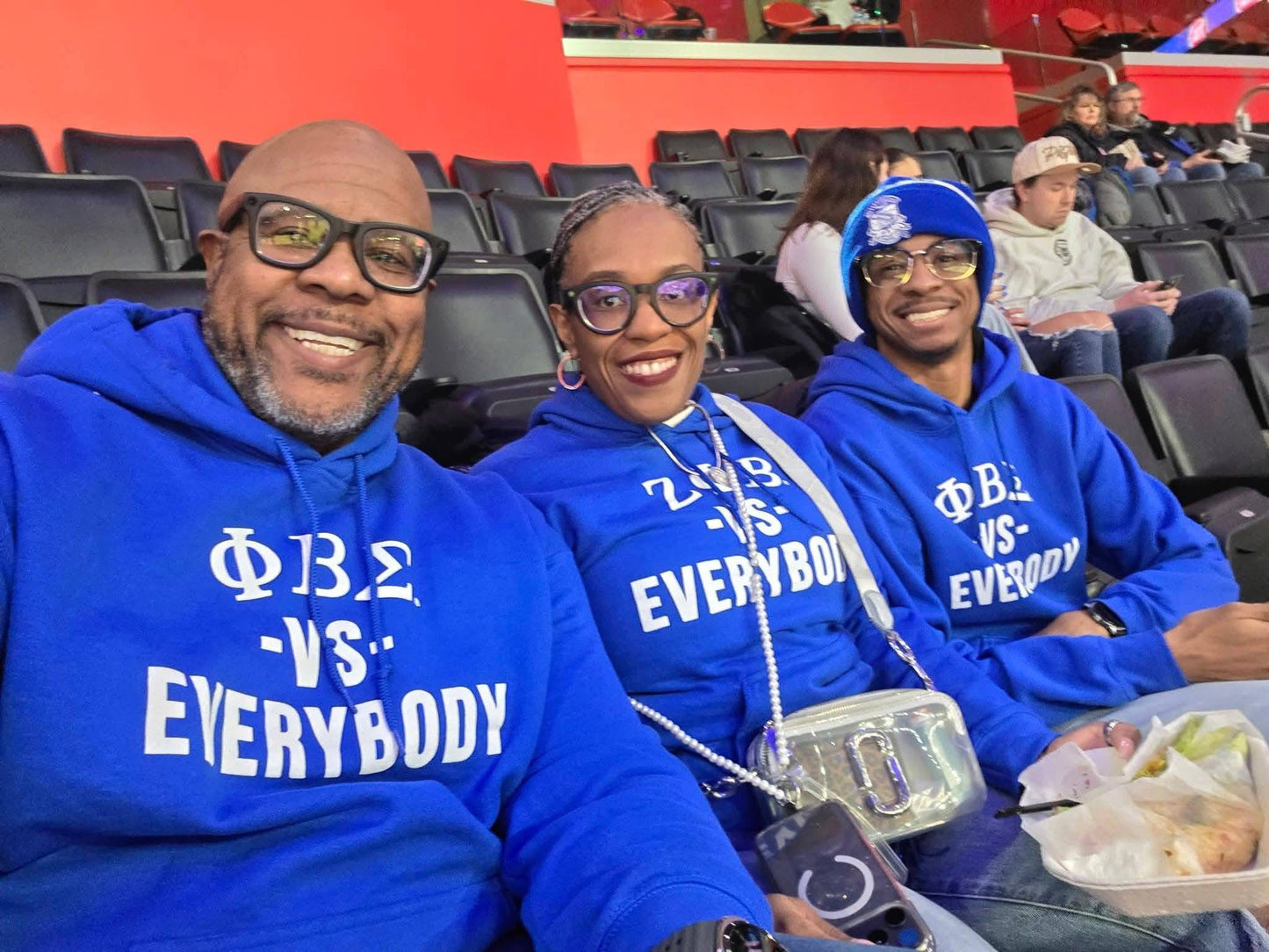 ZETA PHI BETA vs Everybody Hoodie (Royal)