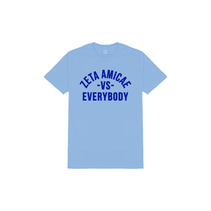 ZETA AMICAE vs Everybody T-Shirt (Light Blue)