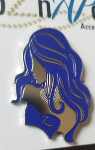 "Lady Z" lapel pin