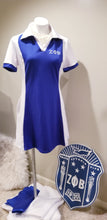 Load image into Gallery viewer, Blue Golf/Tennis Dress with matching shorts
