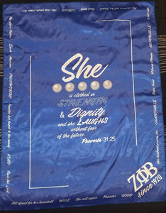 "She" Zeta Lap Cloth