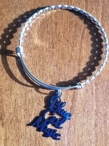 Blue Jazzy Charm Bracelets