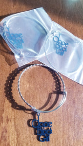 Blue Jazzy Charm Bracelets