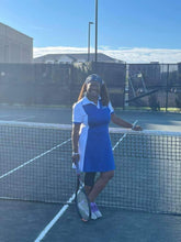 Load image into Gallery viewer, Blue Golf/Tennis Dress with matching shorts
