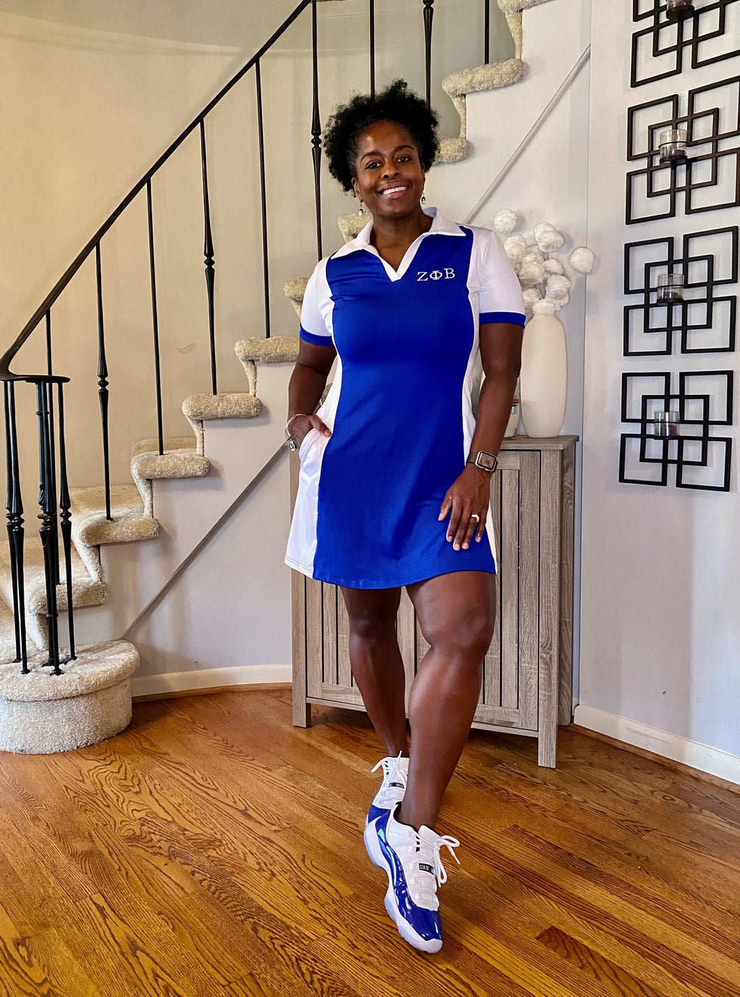 Blue Golf/Tennis Dress with matching shorts